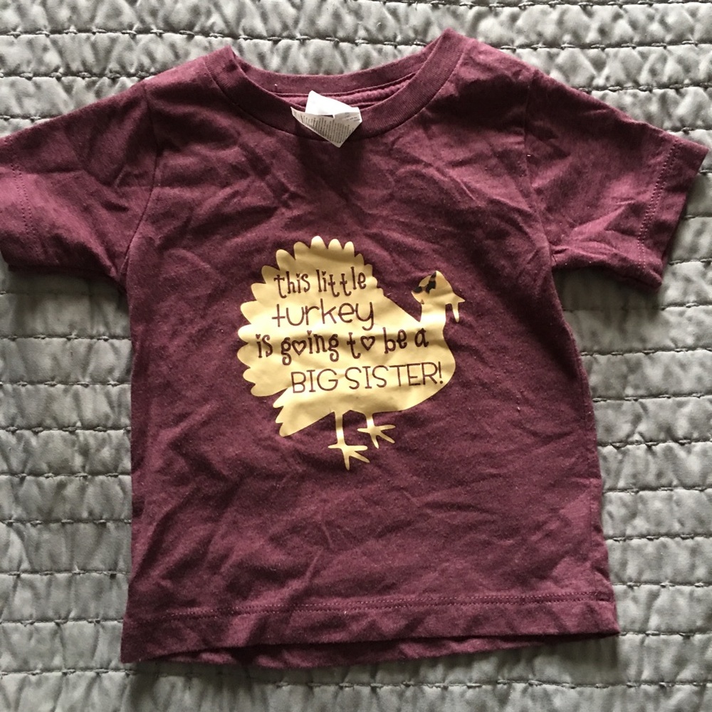 Big Sister announcement tee